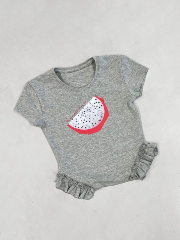 Art. 9036 Remera frunce Guayaba - Imagen 3