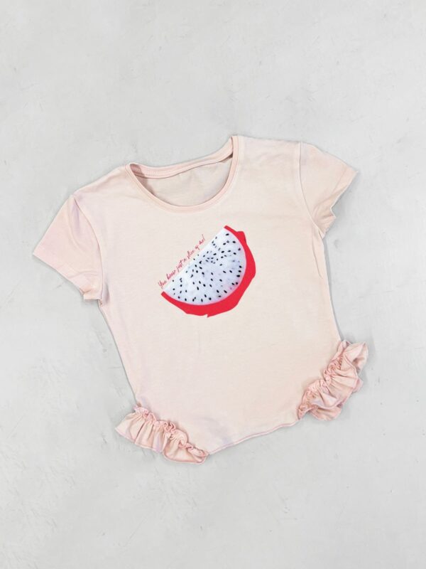Art. 9036 Remera frunce Guayaba - Imagen 5