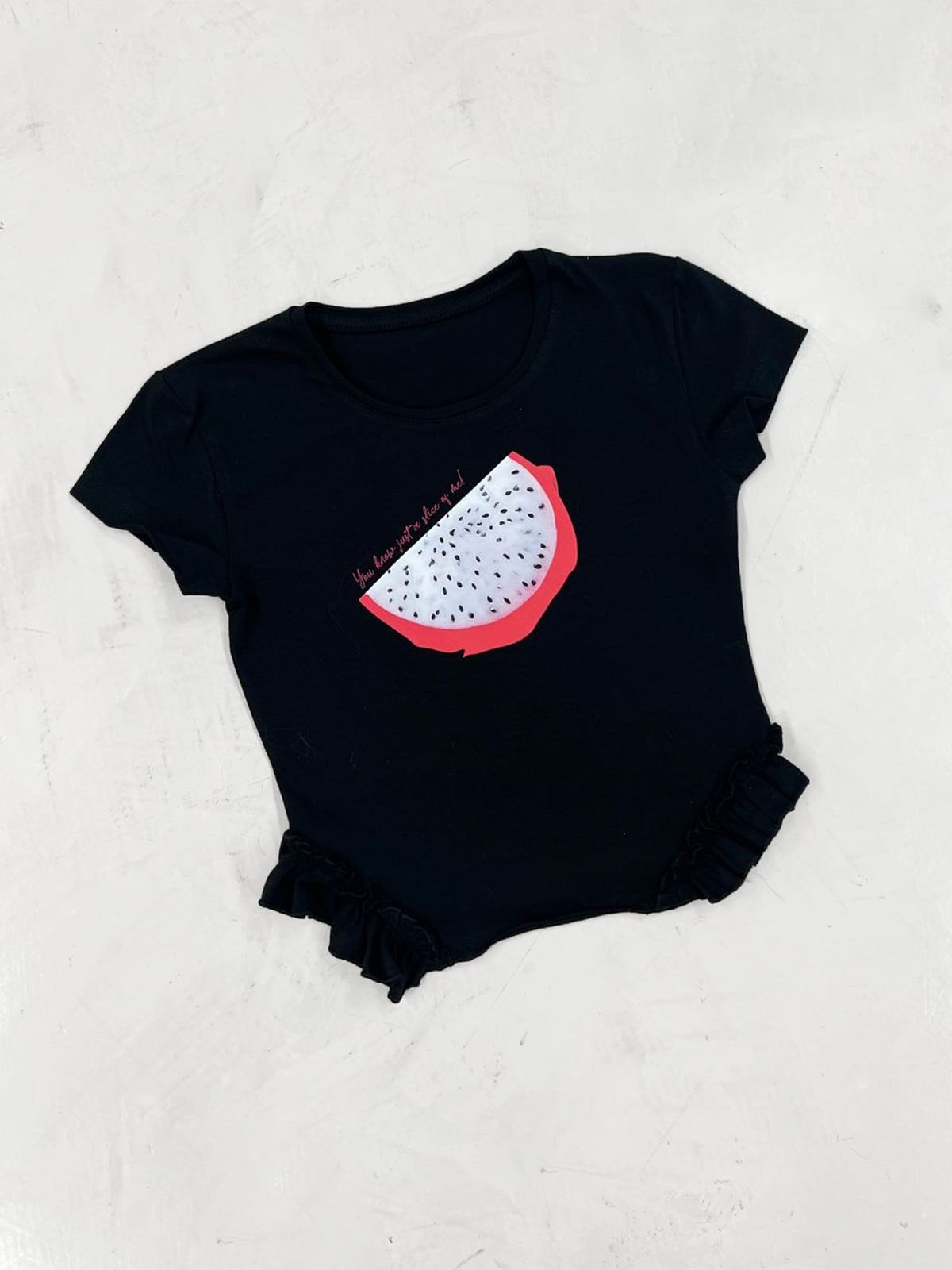Art. 9036 Remera frunce Guayaba