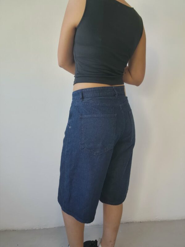 Art 8017 Bermuda Baggy RAW DENIM - Imagen 3