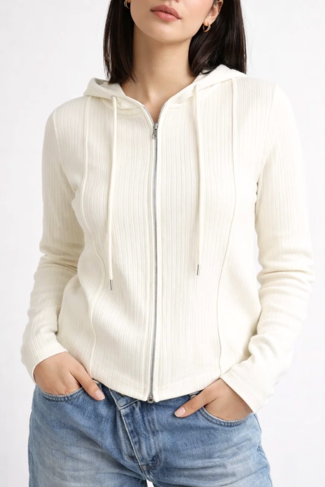 Art i35 Campera Sweter con Capucha